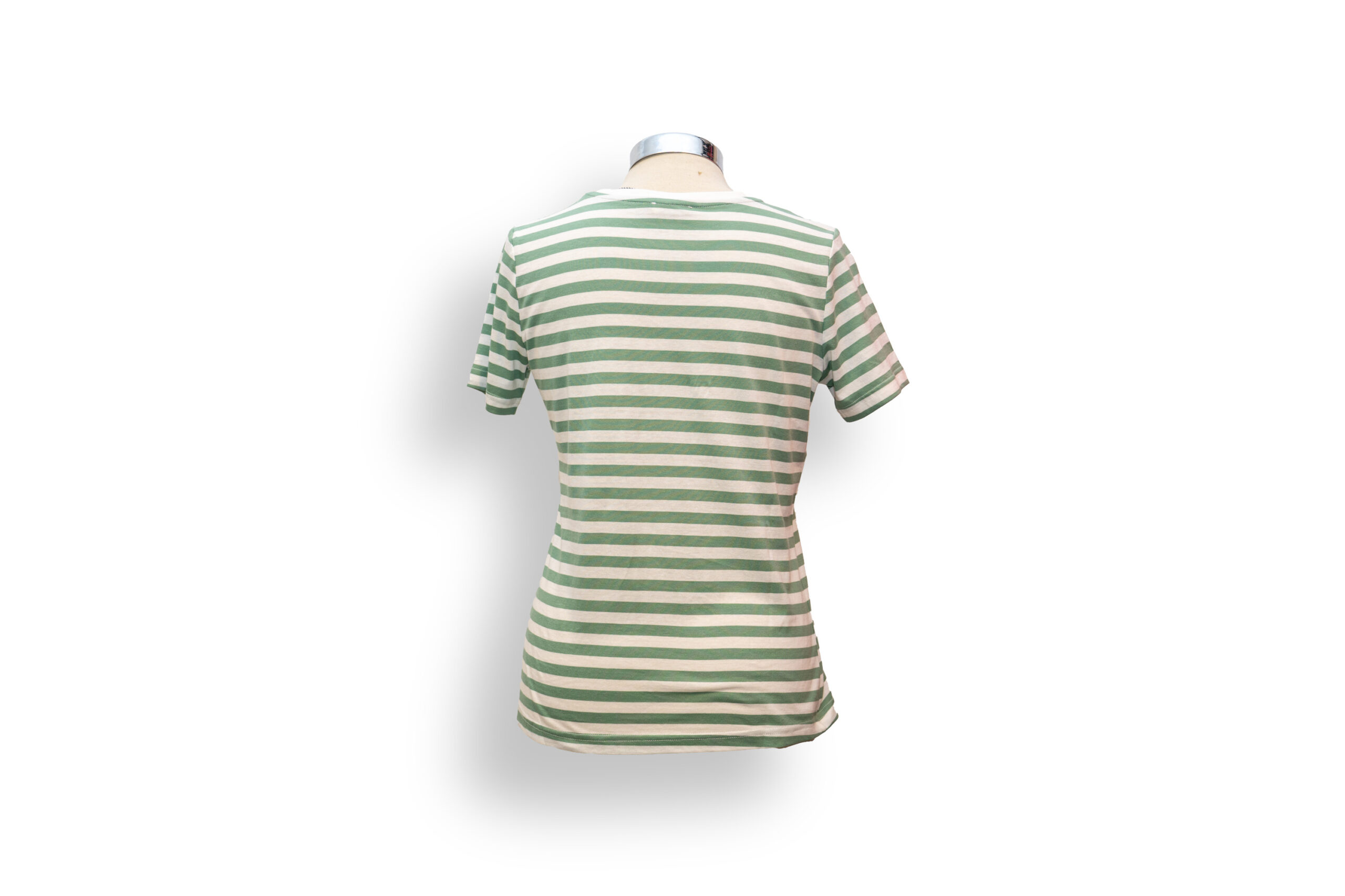Camiseta rayas verde